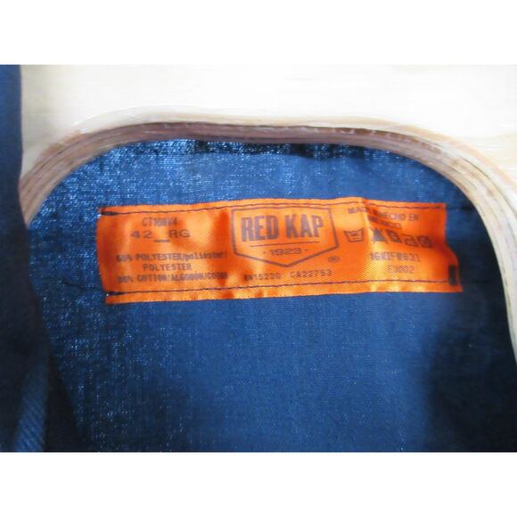 Vintage MINT Red Kap Workwear Twill Industrial Uniform Coveralls Jumpsuit 42R - Picture 2 of 16